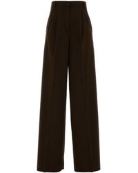 Weekend - Wool Garenna Wide-Leg Pant - Lyst