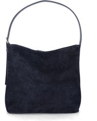 A.P.C. - A. P.C. Vera Maxi Suede Shoulder Bag - Lyst