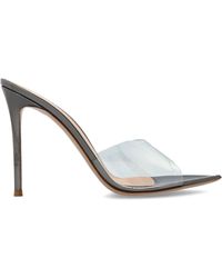 Gianvito Rossi - Pointed Toe Sandals With 105Mm Heel - Lyst