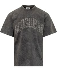 Gcds - Studded Logo Loose Tee - Lyst