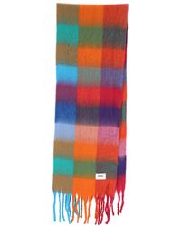 Bonsai - Plaid Fringe Scarf - Lyst