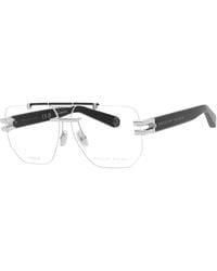 Philipp Plein - Luxury Metal Aviator Eyeglasses For - Lyst