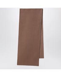 Almada Label - Micha Tan Wool Scarf - Lyst