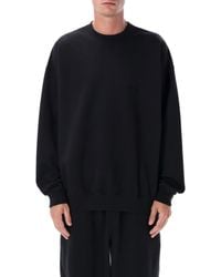 Y-3 - Brushed Terry Loose-Fit Crewneck Sweatshirt - Lyst