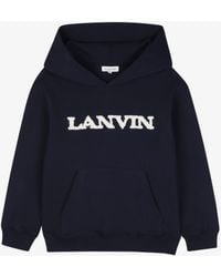Lanvin - Mini Cotton T-Shirt For Boys - Lyst