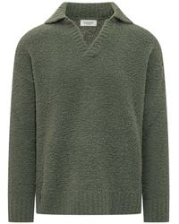 Laneus - Knit Polo - Lyst