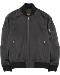 BOSS - Sleeve-Pocket Bomber Jacket - Lyst
