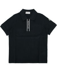Moncler - Jr Ss Polo - Lyst