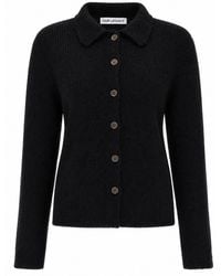 Our Legacy - Fuzzy Alpaca Blend Button-Front Cardigan - Lyst