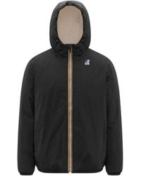 K-Way - Le Vrai 4.0 Claude Orsetto Hooded Jacket - Lyst