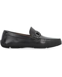 Ferragamo - Byte Leather Loafers - Lyst