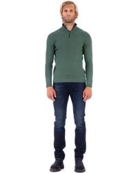 Fly3 - Half Zip Reversible Sweater - Lyst