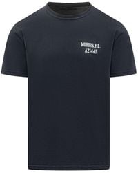 Bl'ker - Classic T-Shirt With Stampaint Front Design - Lyst