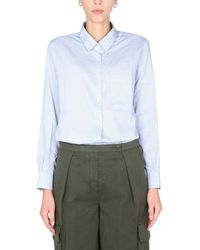Aspesi - Regular Stripes Shirt - Lyst