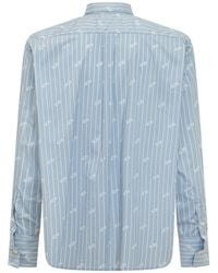 Gcds - Shirt With Collar And Pockets - Lyst