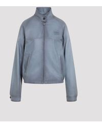 Miu Miu - Mare Lamb Leather Jacket - Lyst
