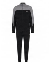 EA7 - Zip-Up Track Jacket And Jogger Set - Lyst