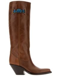 Chloé - Leather Boots - Lyst