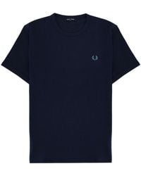Fred Perry - T-Shirt With Logo - Lyst