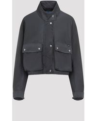 Prada - Piombo Blouson - Lyst