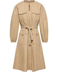 Moncler - Sophisticated Front-Zip Mini Dress - Lyst
