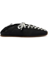 Ganni - Eco-Friendly Mini Flat Shoes For - Lyst