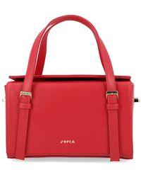 Sofia - Mini Belmondo Buckle Detail Tote Bag - Lyst