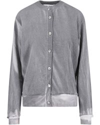 Our Legacy - Plush Button-Up Ribbed Sweater - Lyst