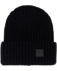 Saint Laurent - Wool Beanie Hat - Lyst
