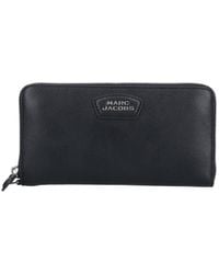 Marc Jacobs - Leather Zip-Around Wallet - Lyst