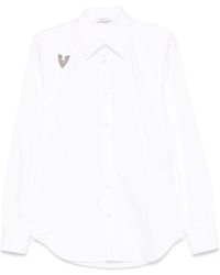 McQueen - Cotton Arrow-Harness Shirt - Lyst