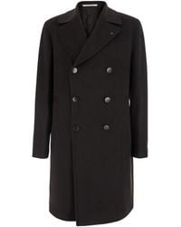 Tagliatore - Coat Tech Fabric - Lyst