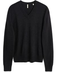 sunflower - Moon Merino V Neck - Lyst