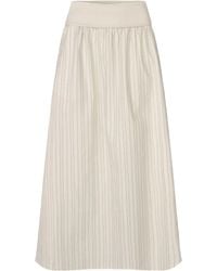 Samsøe & Samsøe - Sathea Bone St. Skirt - Lyst
