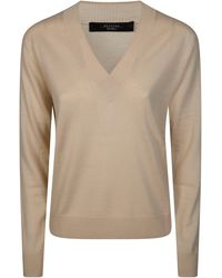 Weekend by Maxmara - Estremo V-Neck Jumper - Lyst
