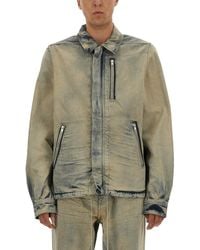 Rick Owens - Casual Jacket With Concealed Zipper - Lyst