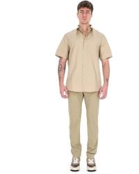 A.P.C. - A. P.C. Classic Short Sleeve Button-Up Shirt For - Lyst