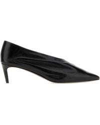 KHAITE - Leather Pumps - Lyst