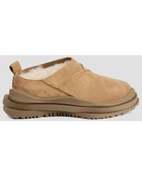 UGG - M Classic Micro Distort Mini Leather Clog Boots - Lyst