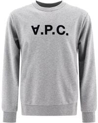 A.P.C. - A. P.C. Classic Regular Fit Organic Cotton T-Shirt - Lyst