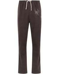 Moncler - Rick Owens Jogging Trousers With Logo - Lyst