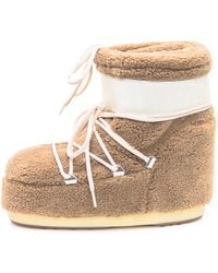 Moon Boot - Icon Low Shearling-Lined Mini Boots - Lyst