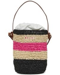 Marni - Tea Bag Shoulder Bag With Logo - Lyst