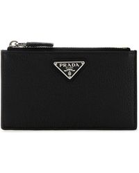 Prada - Zipped Card Case - Lyst