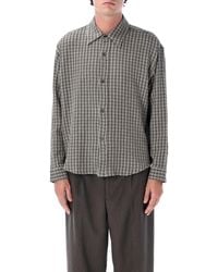 mfpen - Plaid Button-Up Shirt - Lyst