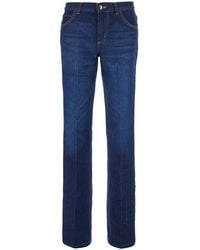 ..,merci - Regular High-Waisted Denim Jeans With Pockets & Zip Closure - Lyst