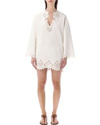 Isabel Marant - Marant Étoile Sherazade Openwork Dress - Lyst