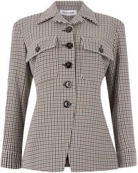 Veronica Beard - Twill Jacket Multicolour Polyester - Lyst
