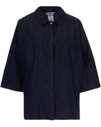 Max Mara - Oversized Button-Front Shirt Jacket - Lyst