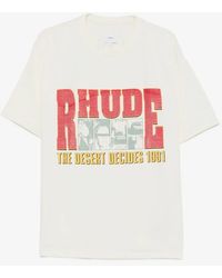 Rhude - The Desert Decides Graphic Tee - Lyst